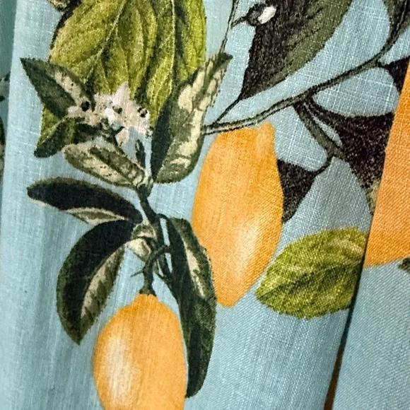 Linen J.Jill lemon 🍋 Dress S - Picture 12 of 12